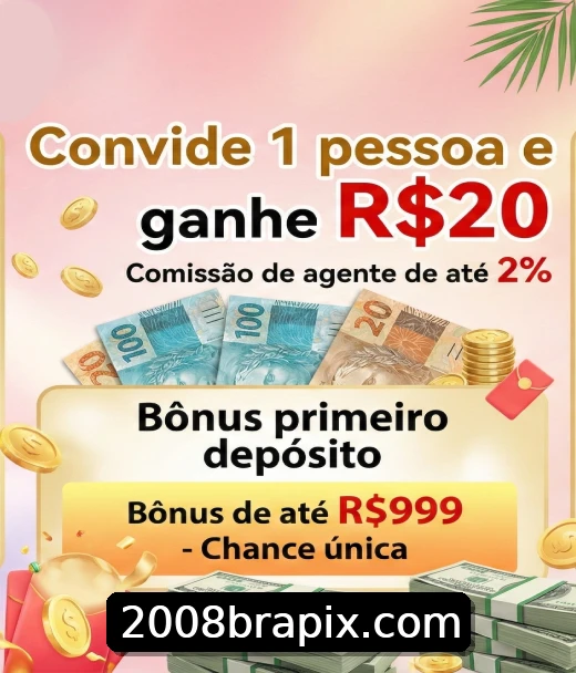 Bônus ao se registrar no 2008bra